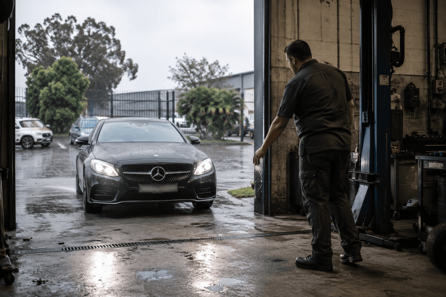 Arrival — stage 01 of the BYB service journey