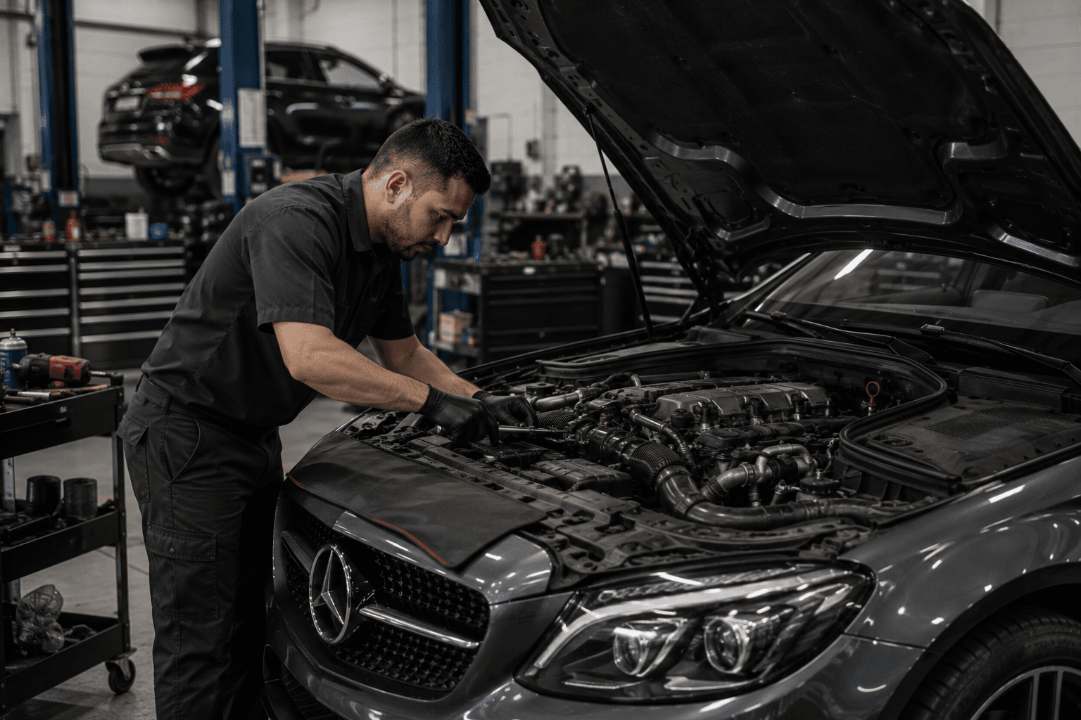 Precision Repair — stage 04 of the BYB service journey